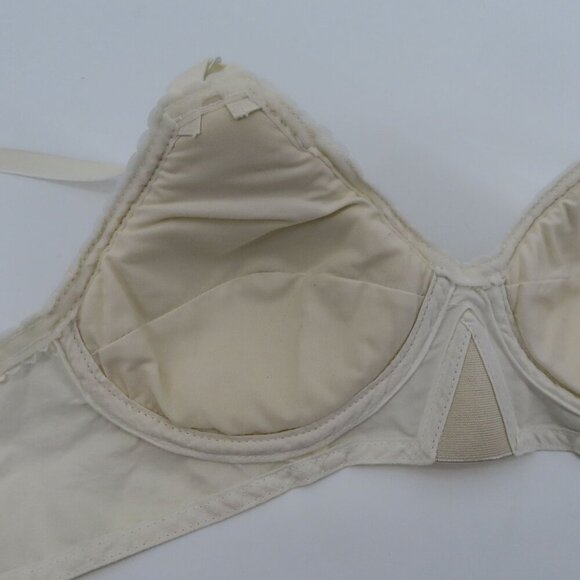 VTG Formfit Rogers Inflation 32B White Padded Cone Bullet Pointy Rockabilly Bra - Picture 8 of 13